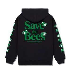 Golf Wang Black Hoodie with Green Print